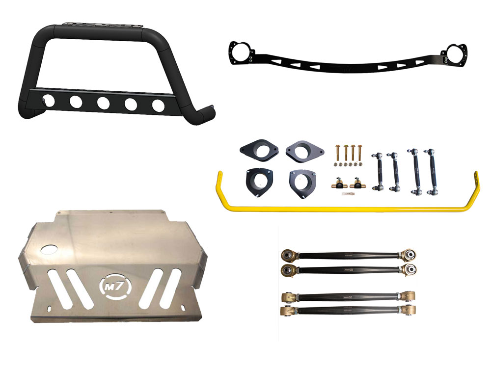Stage 4 Lift Kit (2 inch) with 19mm Rear Stabilizer Bar Complete Suspension Upgrade Kit 