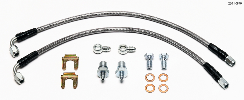 Wilwood Flexline Kit Rear Mini Cooper w/ Combination Parking Brake Caliper - 220-10879