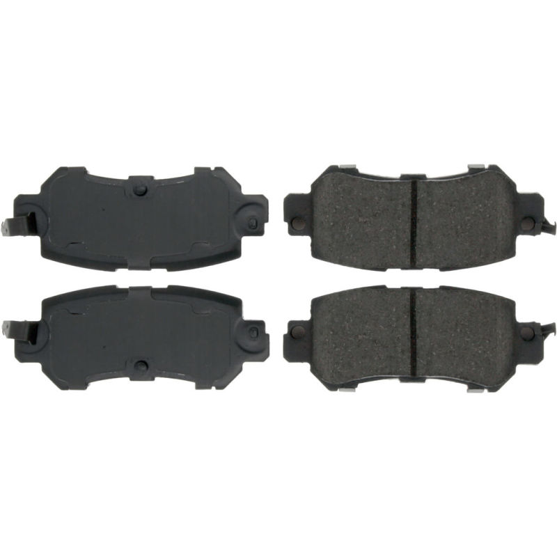 Centric Posi-Quiet Ceramic Brake Pads w/Shims & Hardware - Rear - 105.10600