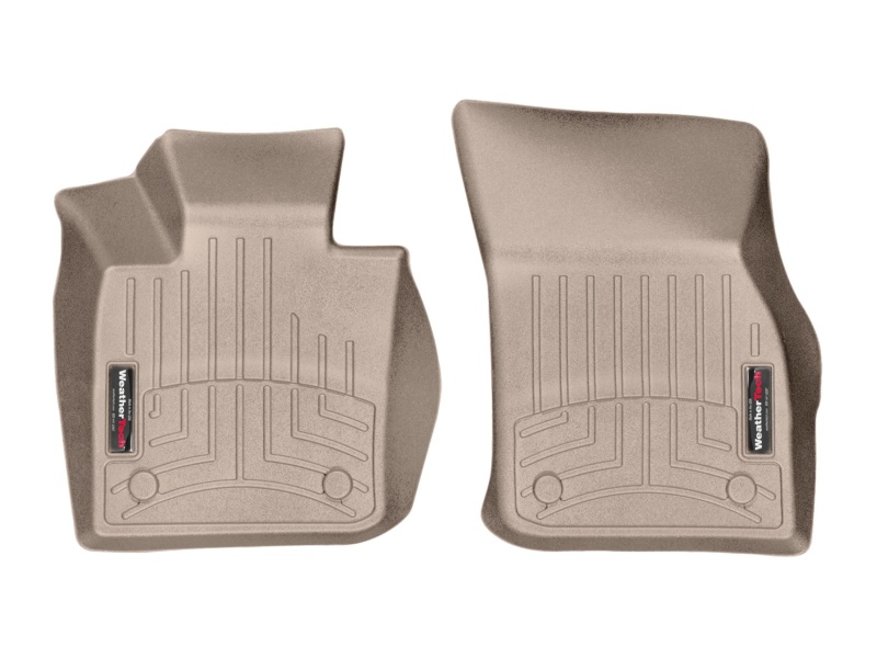 WeatherTech 2014+ Mini Hardtop Front FloorLiner - Tan - 457311