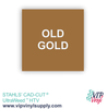 Old Gold Heat Transfer Vinyl, Stahls’ CAD-CUT® UltraWeed - 12" x 15" HTV