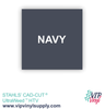 Navy Heat Transfer Vinyl, Stahls’ CAD-CUT® UltraWeed - 12" x 15" HTV