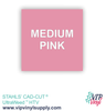 Medium Pink Heat Transfer Vinyl, Stahls’ CAD-CUT® UltraWeed - 12" x 15" HTV