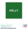 Kelly Green Heat Transfer Vinyl, Stahls’ CAD-CUT® UltraWeed - 12" x 15" HTV