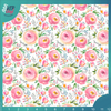 Watercolor Floral pattern HTV Vinyl - Spring | Outdoor Adhesive Vinyl or Heat Transfer Vinyl | 540A