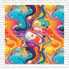 Paint Swirl Printed Pattern Vinyl, HTV or Sublimation Sheets | 944C