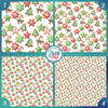 Christmas Cookie Printed Pattern Vinyl, HTV or Sublimation Sheets | 949C