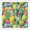 Watercolor Cactus Printed Pattern Vinyl, HTV or Sublimation Sheets | 956C