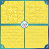 Fresh Lemon Slices Printed Pattern Vinyl, HTV or Sublimation Sheets | 963A