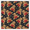 Teddy Bear Hearts Printed Pattern Vinyl, HTV or Sublimation Sheets | 967B