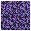 Purple 3D Inflated Leopard Printed Pattern Vinyl, HTV or Sublimation Sheets | 1007B