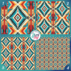 Aztec Pattern Printed Vinyl, HTV or Sublimation Sheets |  1008D