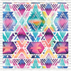 Watercolor Aztec Printed Pattern Vinyl, HTV or Sublimation Sheets |  1033B