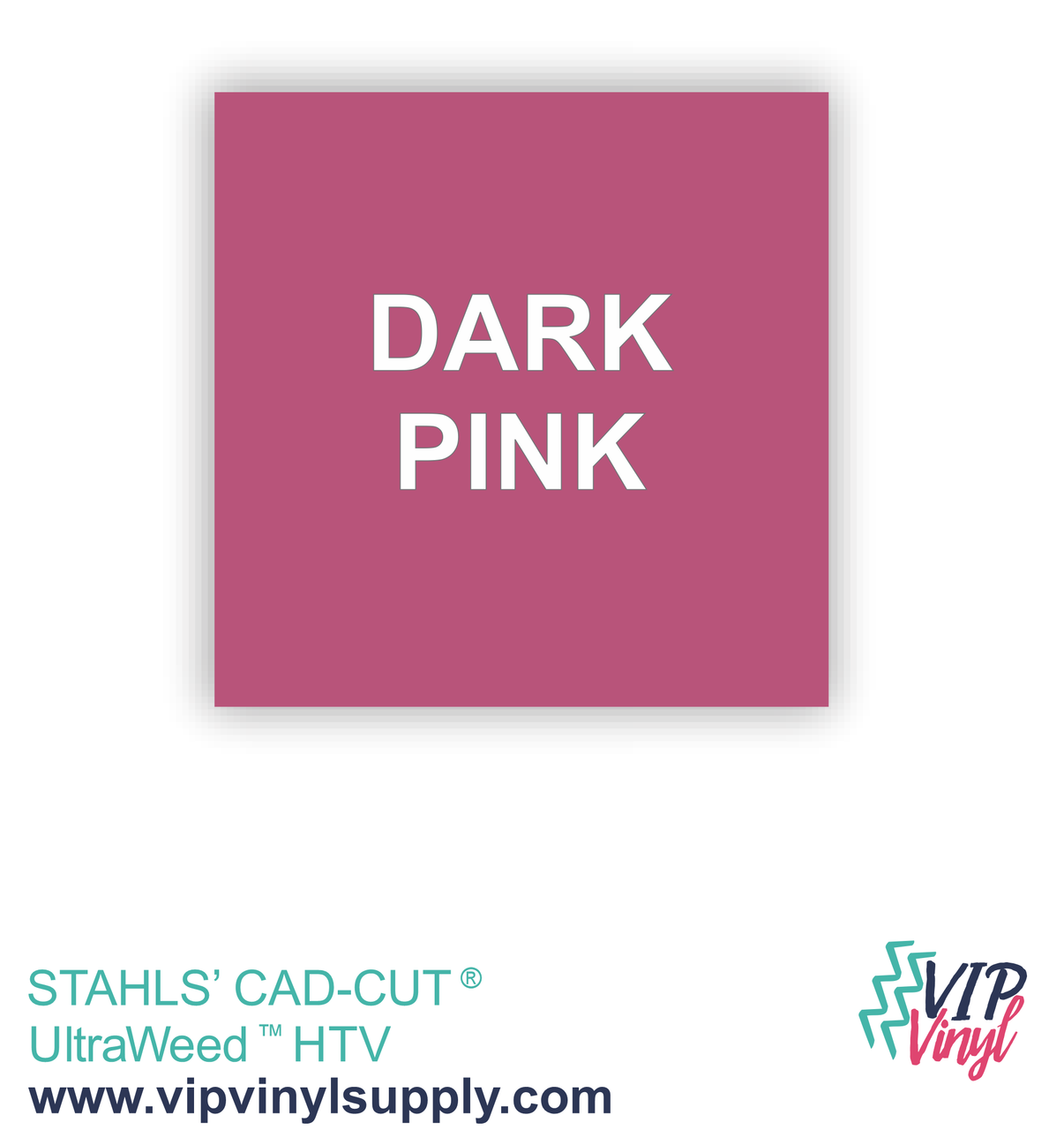Dark Pink Heat Transfer Vinyl, Stahls' CAD-CUT® UltraWeed - 1 Yard Dark Pink  HTV - VIP Vinyl Supply