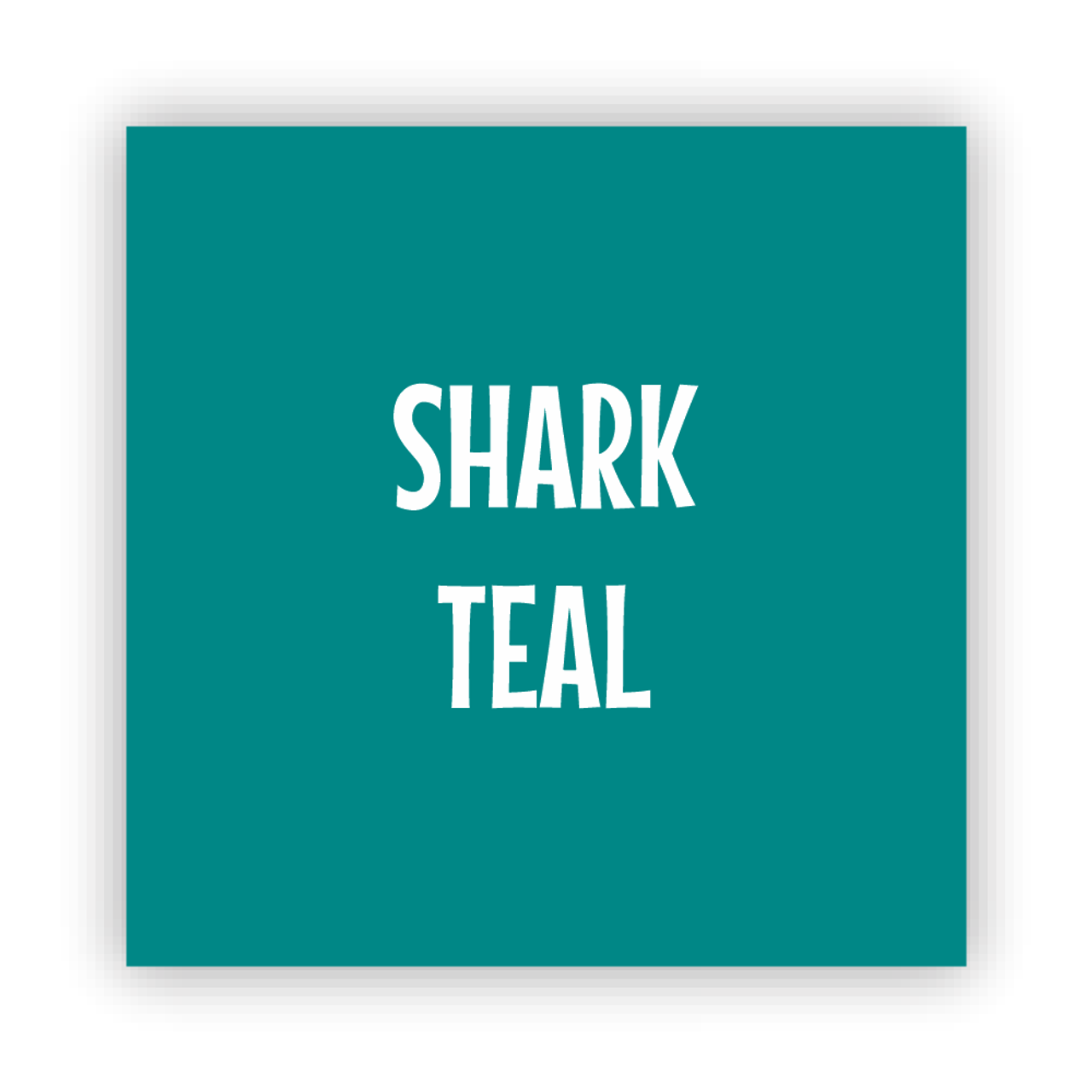 Shark Teal Heat Transfer Vinyl, Stahls' CAD-CUT® UltraWeed - 1 Yard Shark Teal  HTV - VIP Vinyl Supply