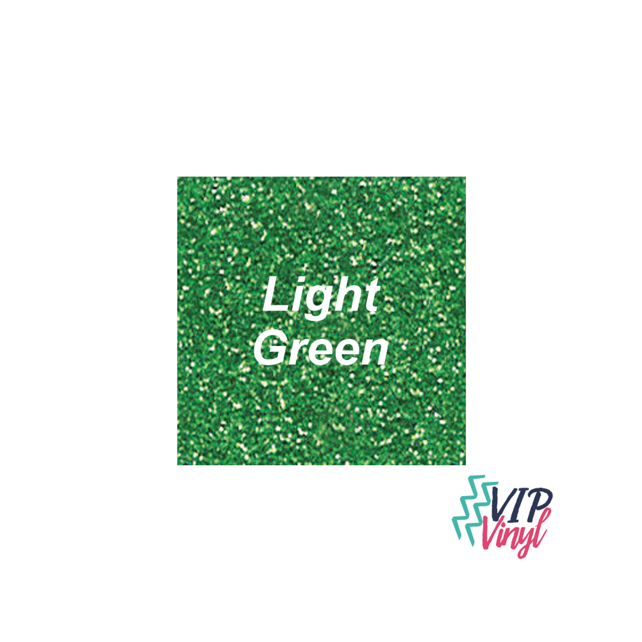 Light Green Glitter Heat Transfer Vinyl