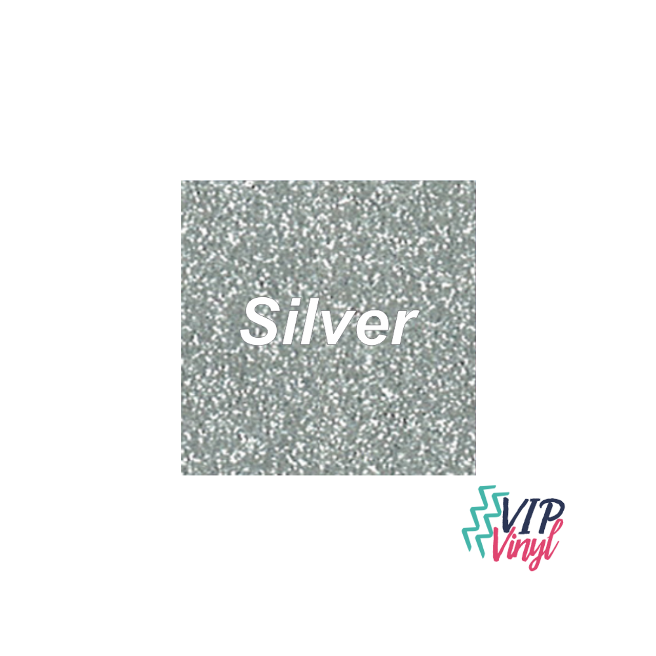 Silver Glitter HTV -12 x 12 Stahls CAD-CUT® - Glitter Flake Heat