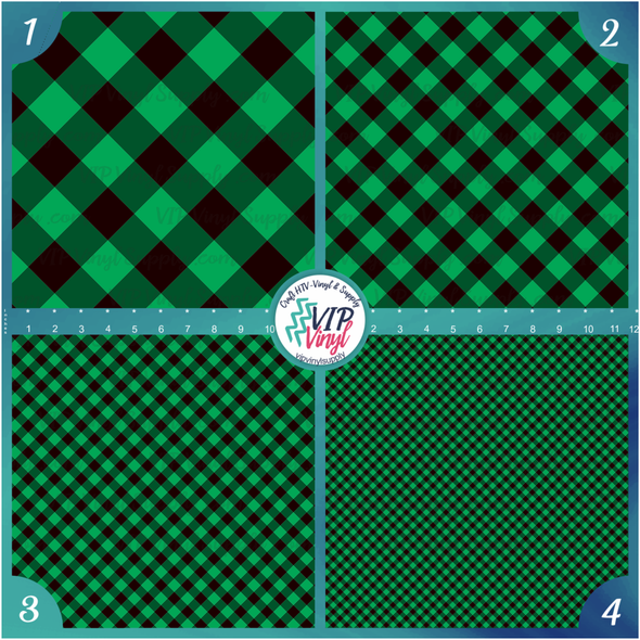 Plaid HTV Vinyl