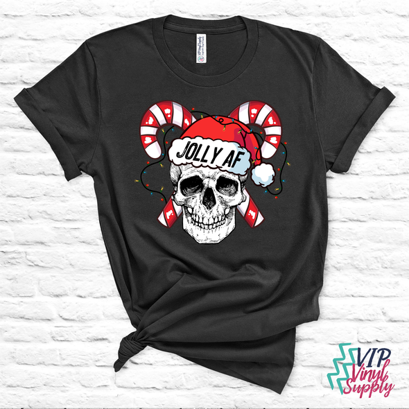 But Did You Die Skull (white) (DTF Transfer)