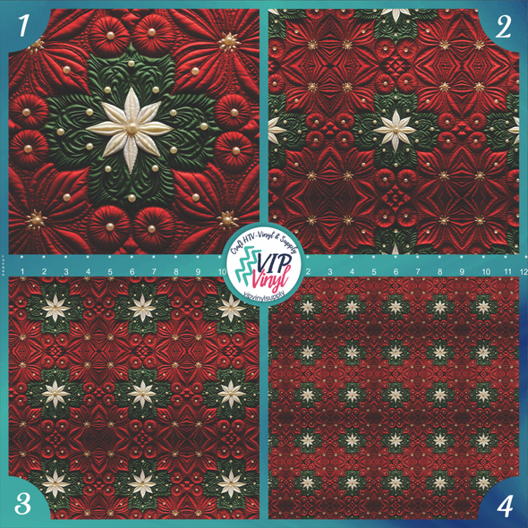 Pattern Vinyl - Printed Pattern HTV - Christmas & Winter HTV - Ante Up  Graphic Supply