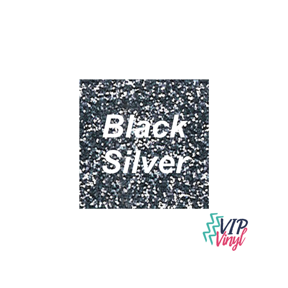 Black Gold Glitter HTV - 12 x 12 Stahls CAD-CUT® - Glitter Flake Heat  Transfer Vinyl 