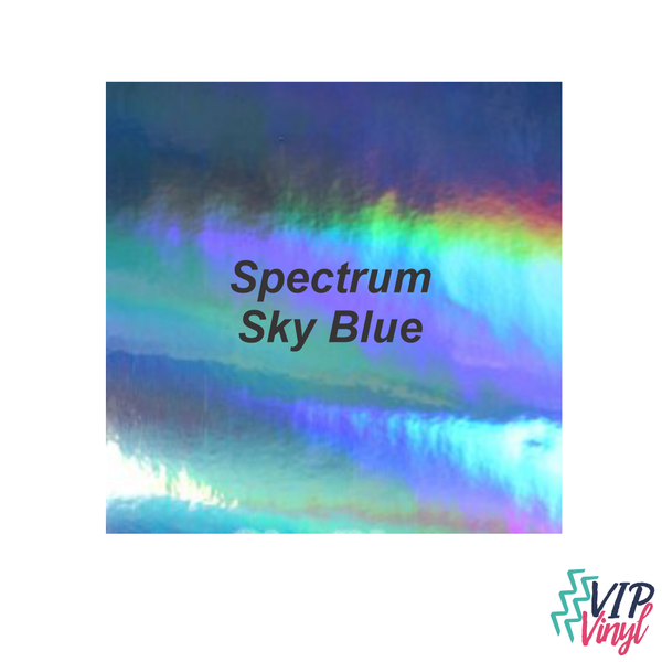12" x 12"  StarCraft Magic - Spectrum Sky Blue - Pearlescent Adhesive Vinyl -