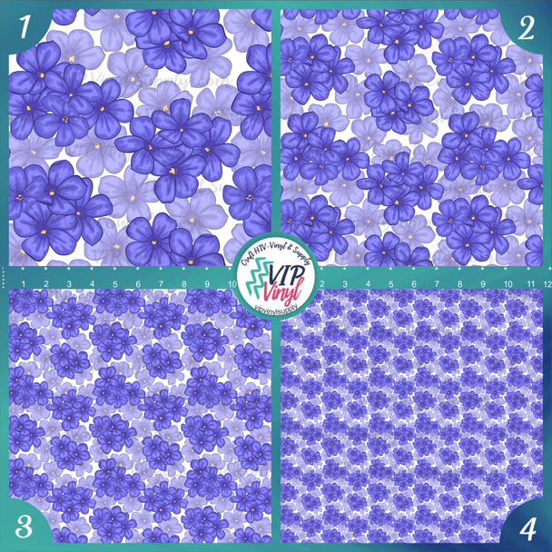 Floral Patterned Vinyl HTV