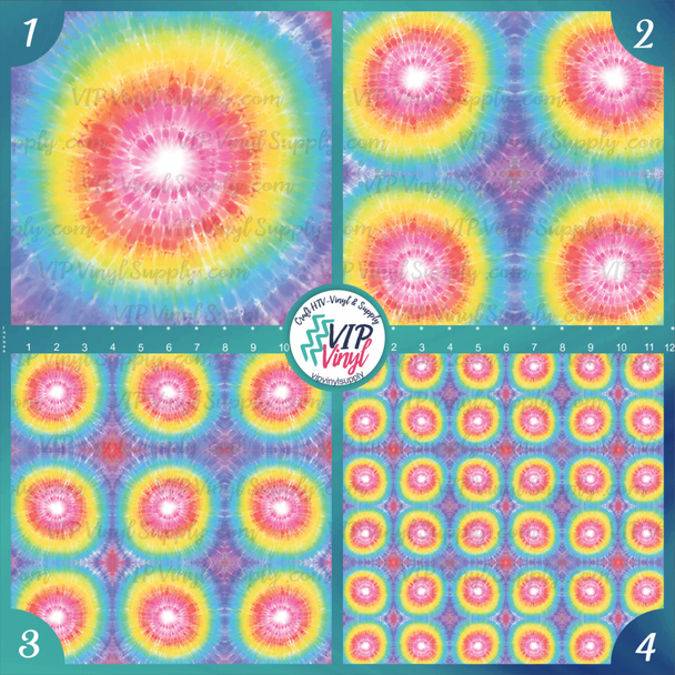 Tie Dye Pattern Vinyl & HTV