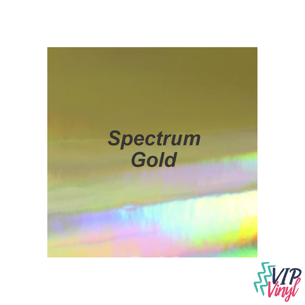 12" x 6"  StarCraft Magic - Spectrum Gold - Pearlescent Adhesive Vinyl -