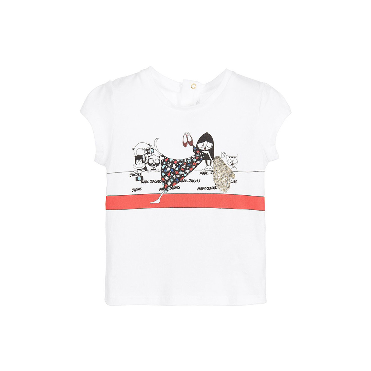 Little Marc Jacobs Tee-shirt Manches Girl