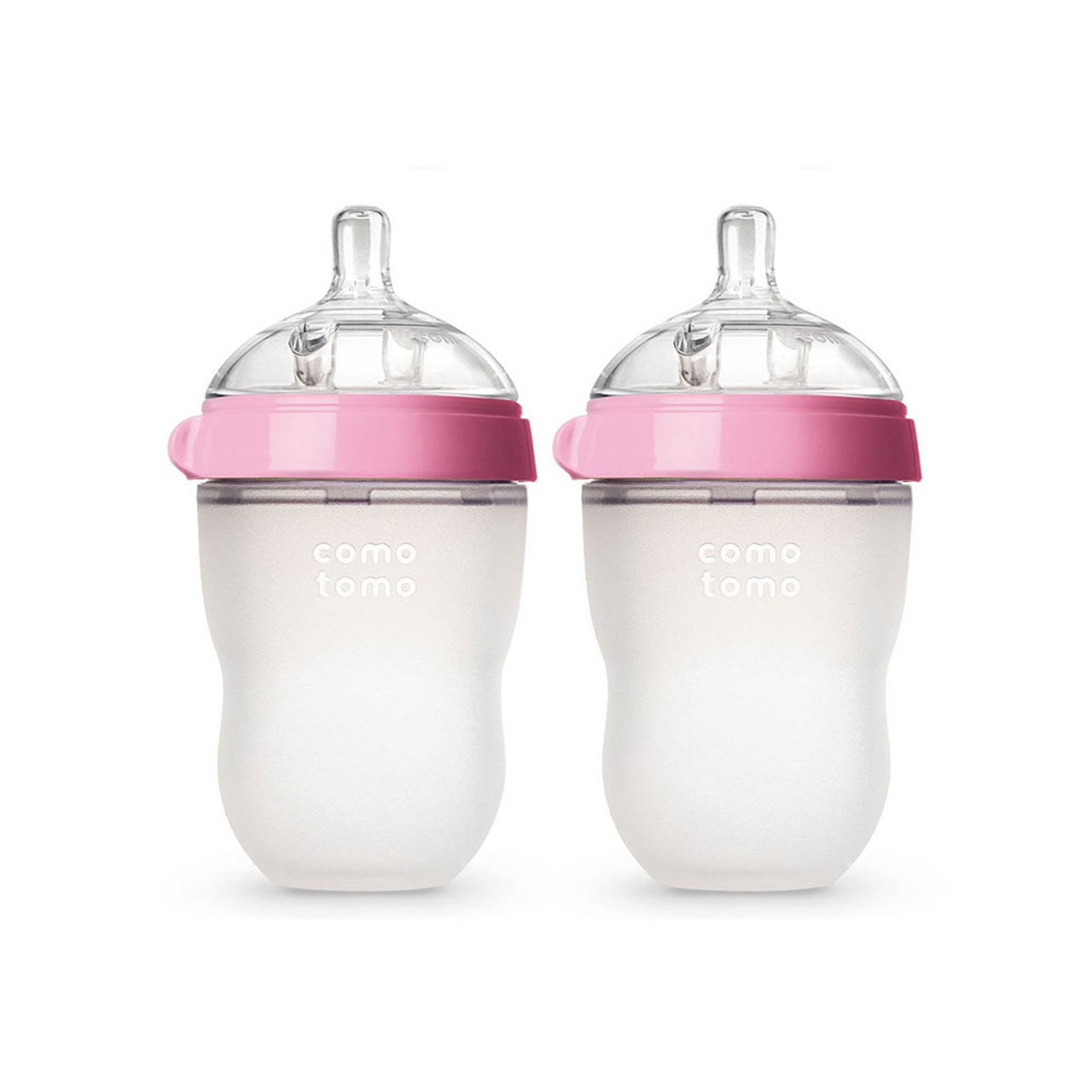 Comotomo Baby Bottle 2*8oz Pink