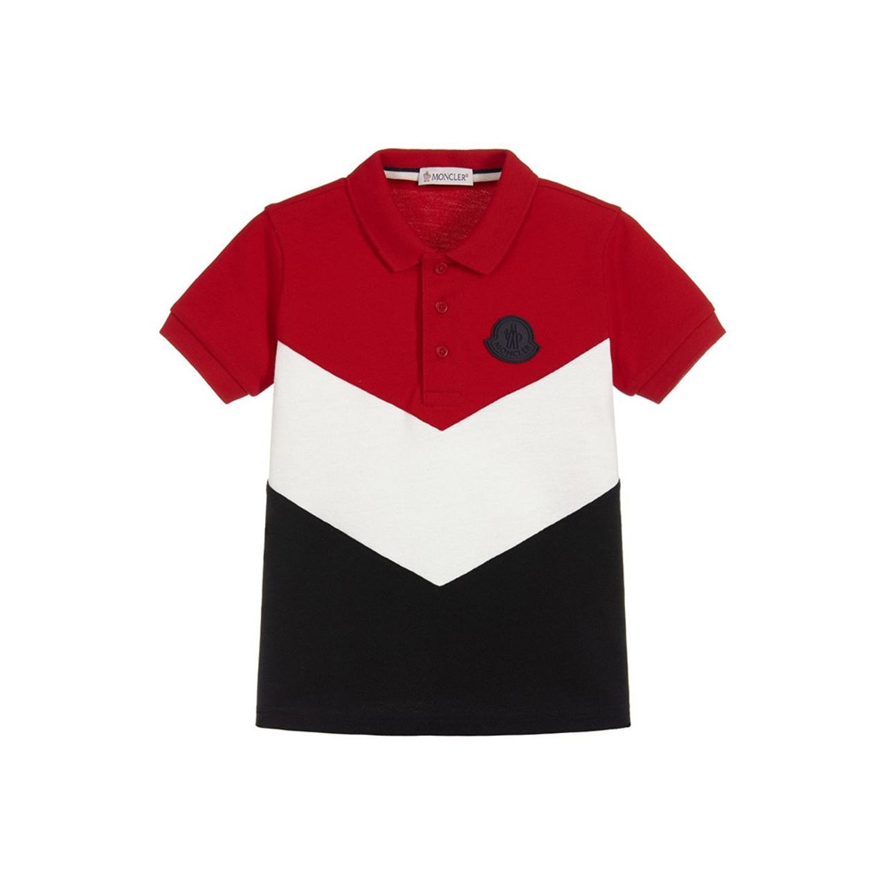 Moncler Maglia Polo Shirt Red