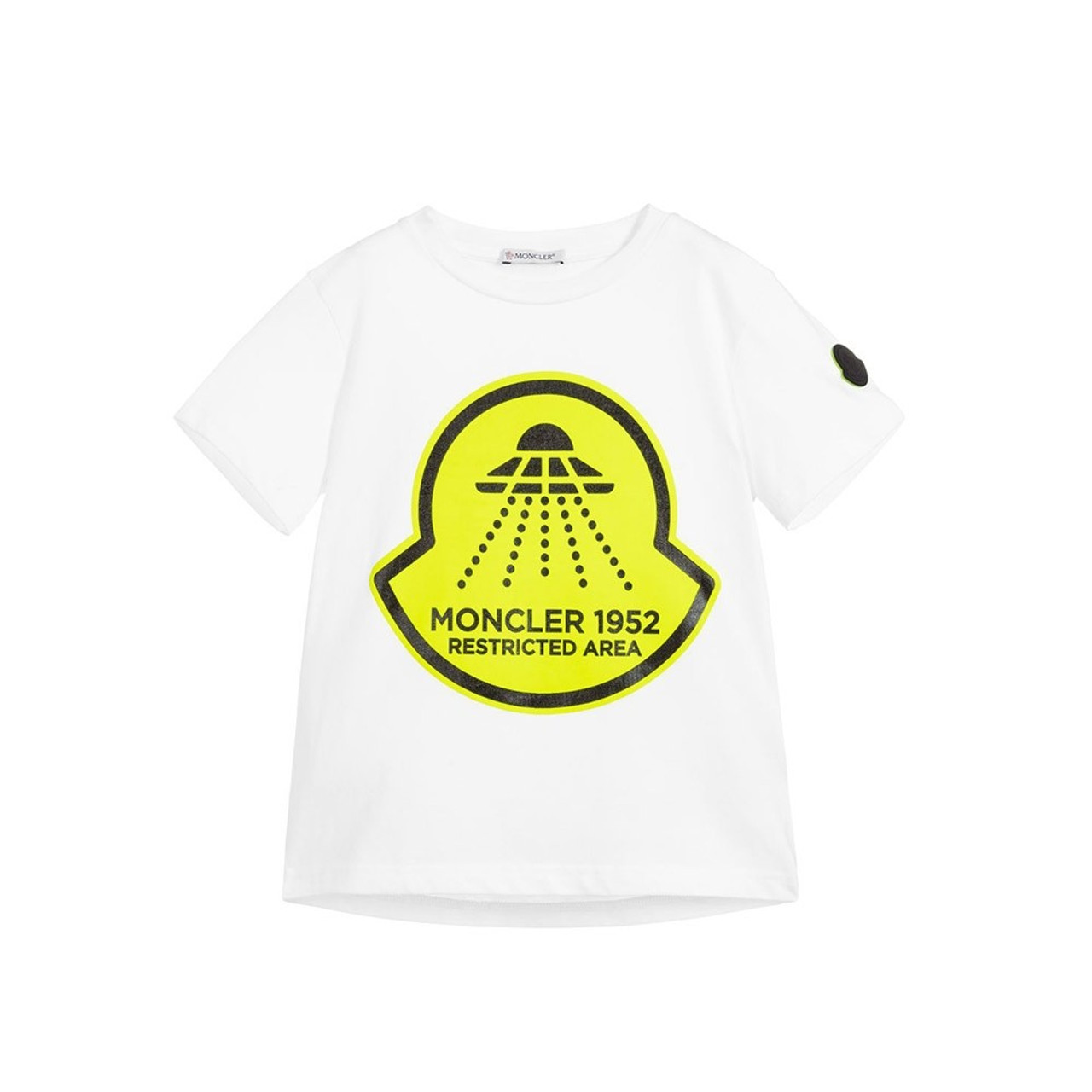 Moncler Maglia T-Shirt Green - Baby Square Online