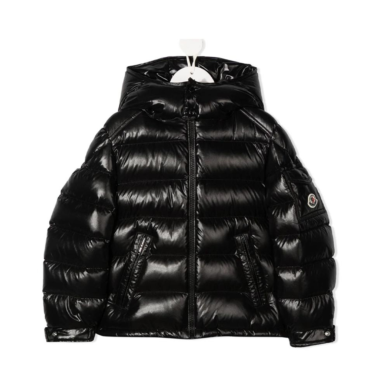 Moncler New Maya 2-in-1 Jacket Black quilted down jacket