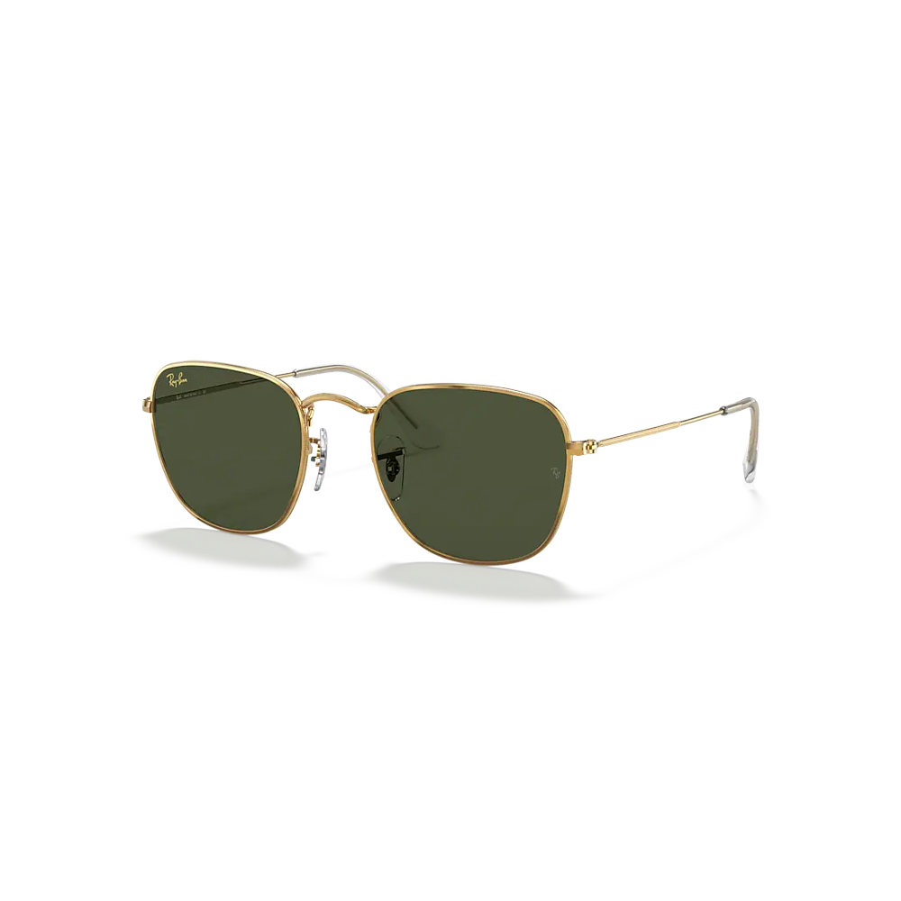 Ray-Ban Gold Frame Sunglasses with Green Lenses AVIATOR FLASH LENSES Sunglasses in Gold and Green Flash (58  main image 3