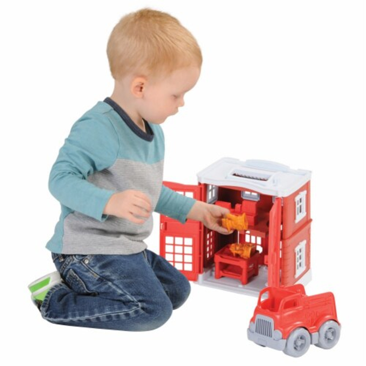 Green Toys Fire Station Playset