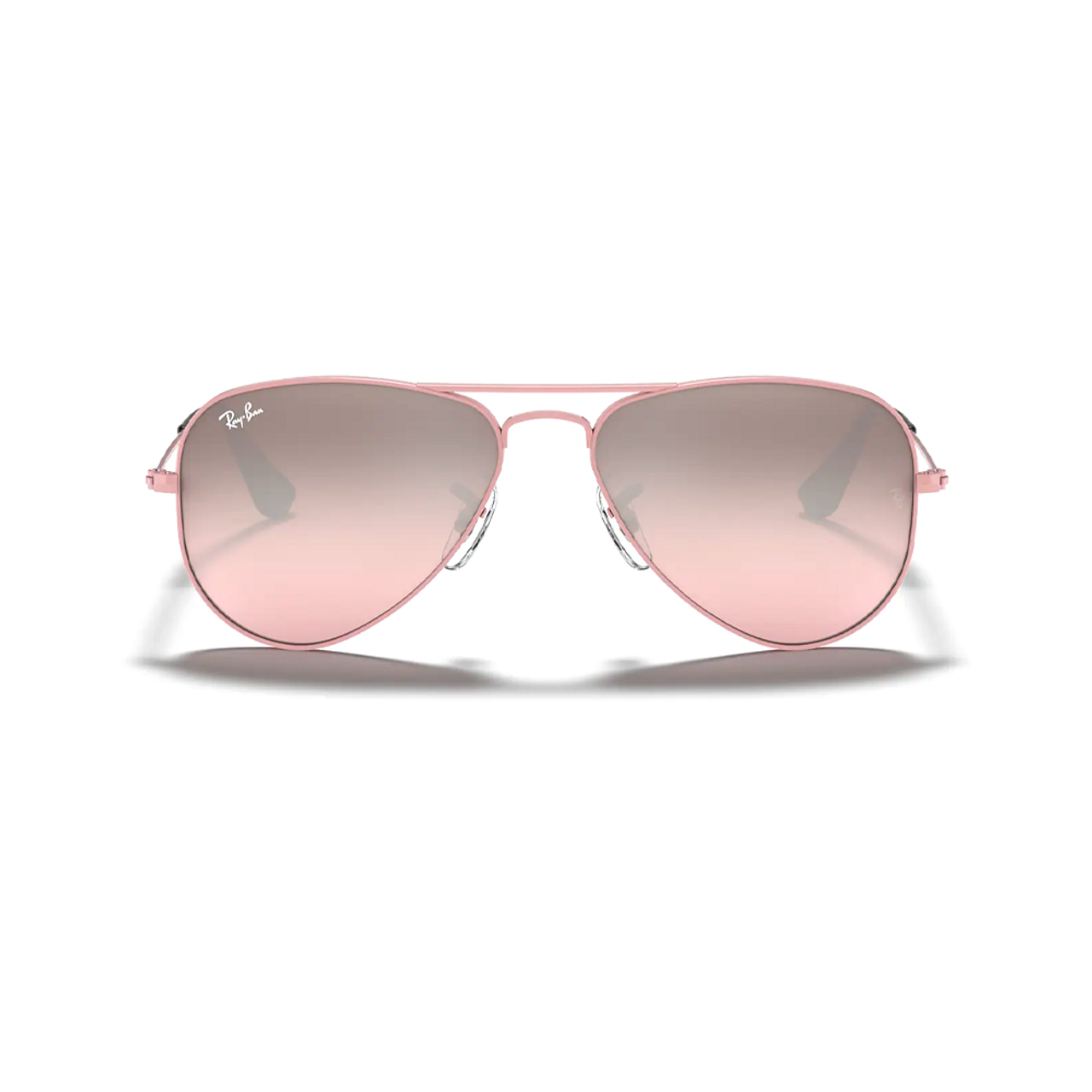 Ray Ban Aviator Junior PinkGradientMirror/Pink Frame 50 (4-8)