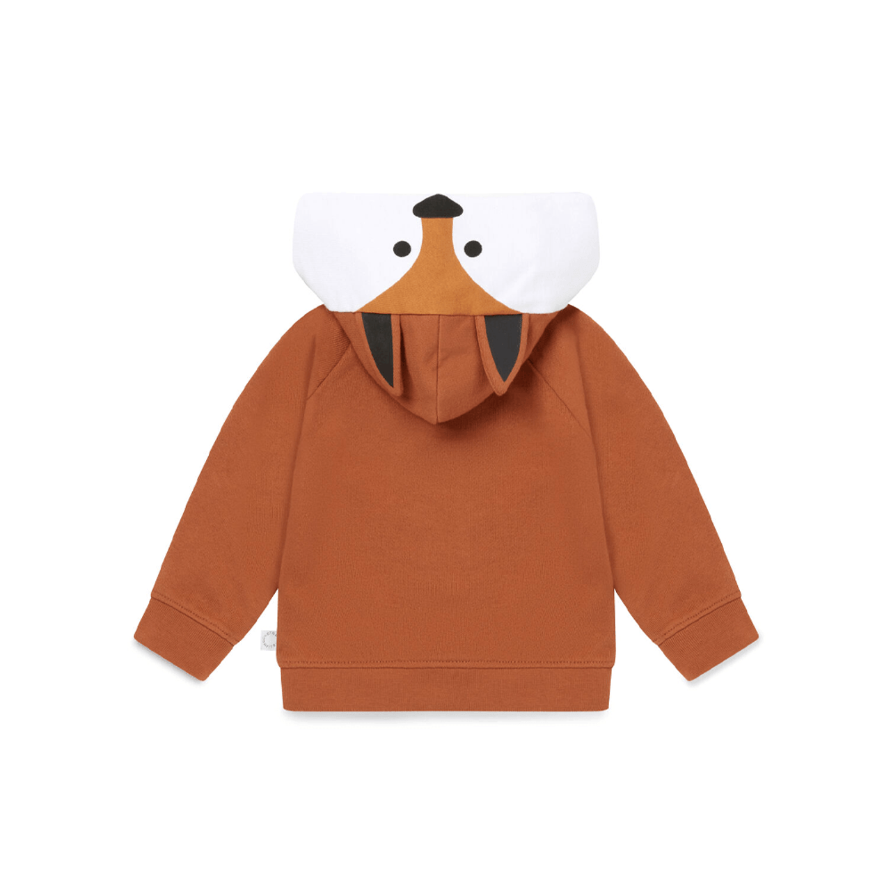 Stella McCartney Kids colour-block zip-up hoodie - Orange