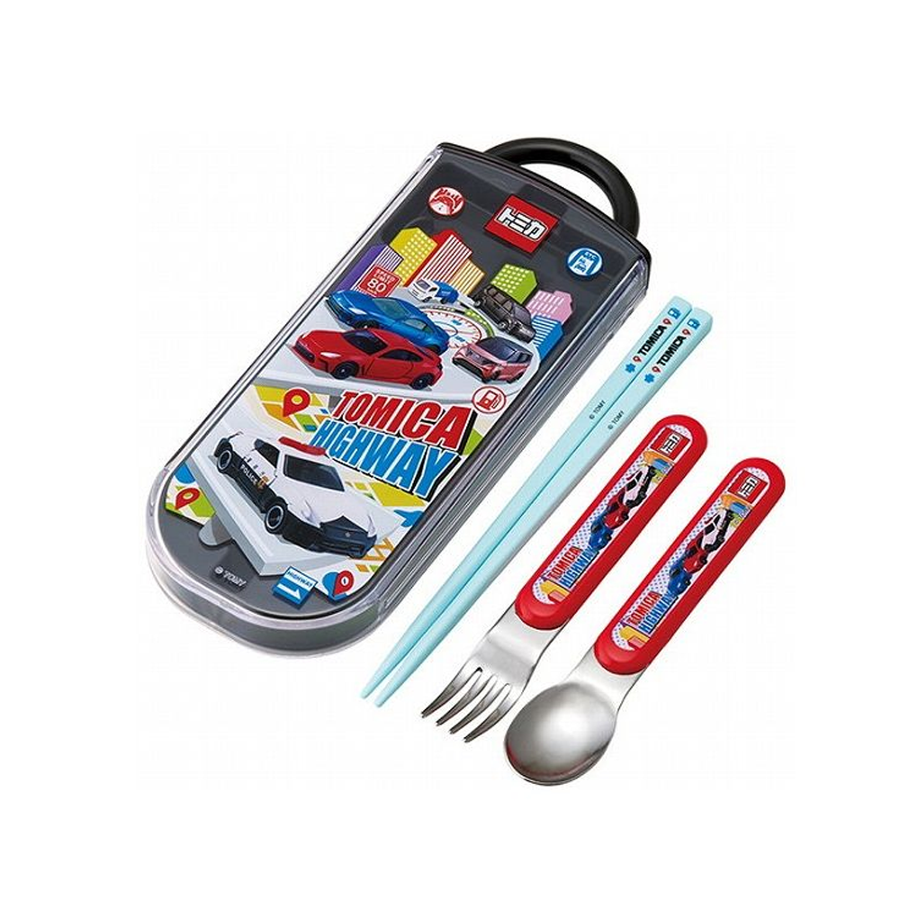 Skater Spoon Fork Chopstick Set