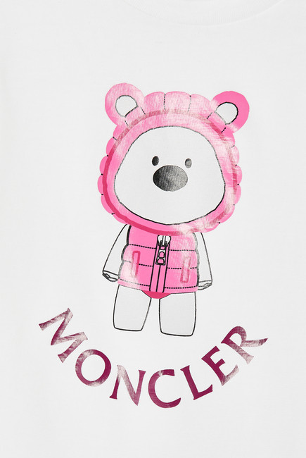 Moncler SS T-shirt Bear - Red: Premium Fashion Quality