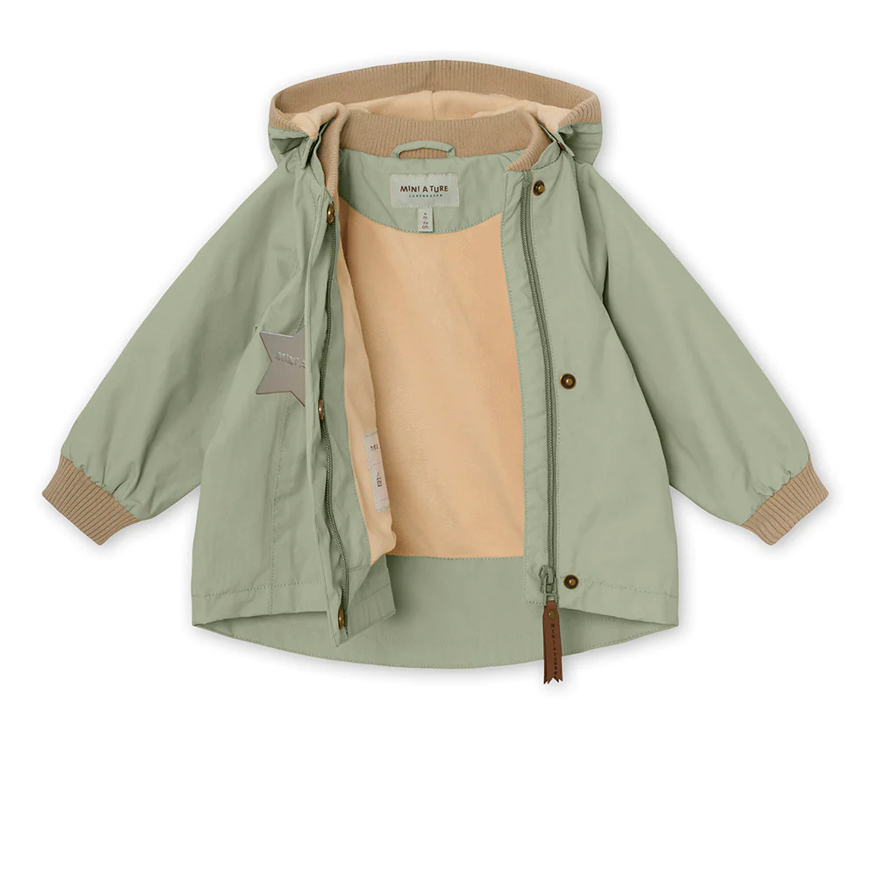 Mini a Ture Wai Fleece Spring Jackct Desert Sage