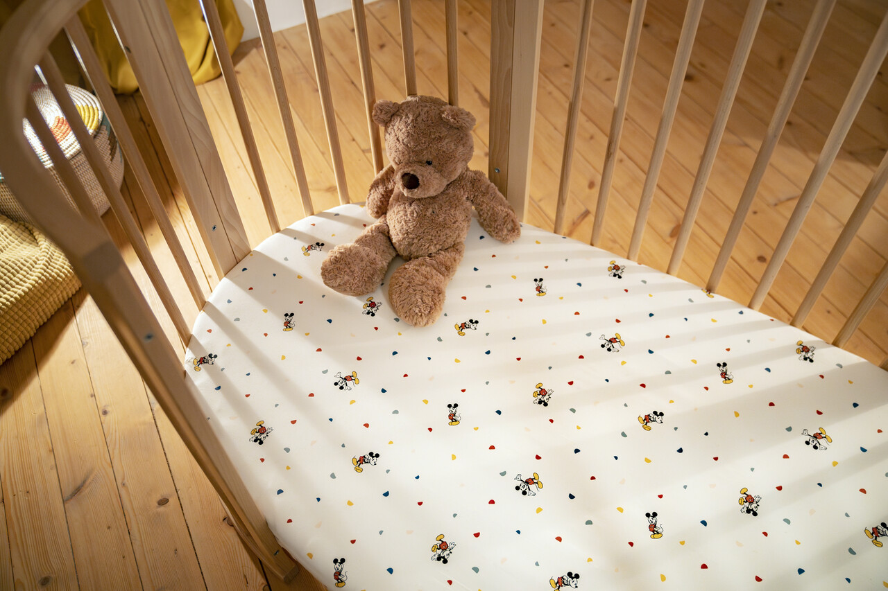 Stokke® Sleepi™ V3 Fitted Sheet Mickey Mini