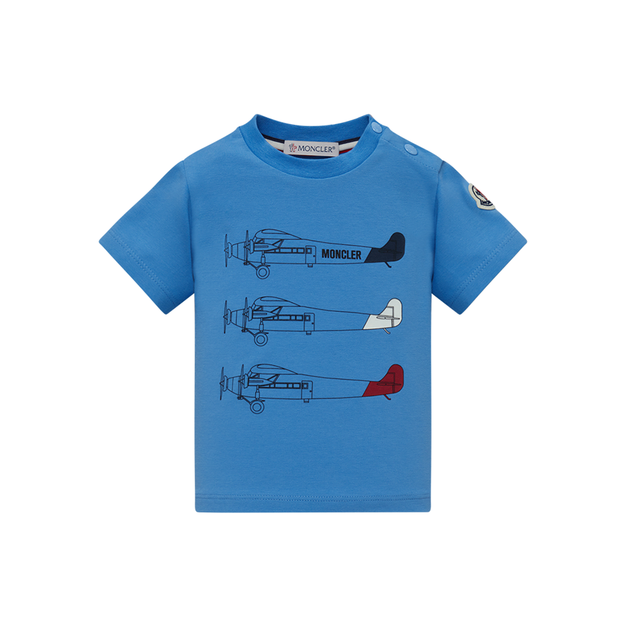 Moncler SS T-Shirt Blue