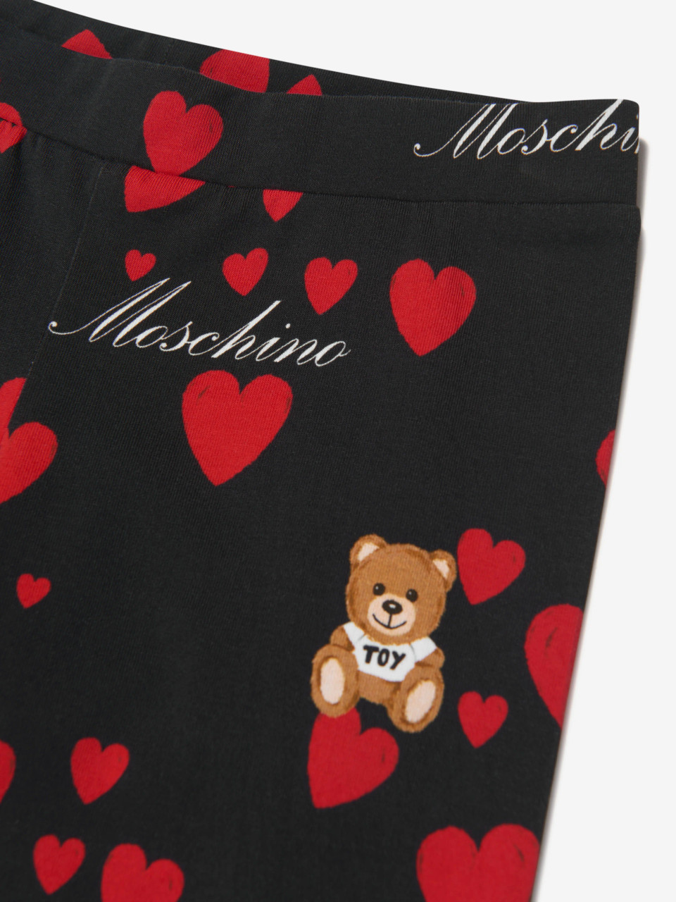 Moschino All-over Monogrammed Leggings in Brown