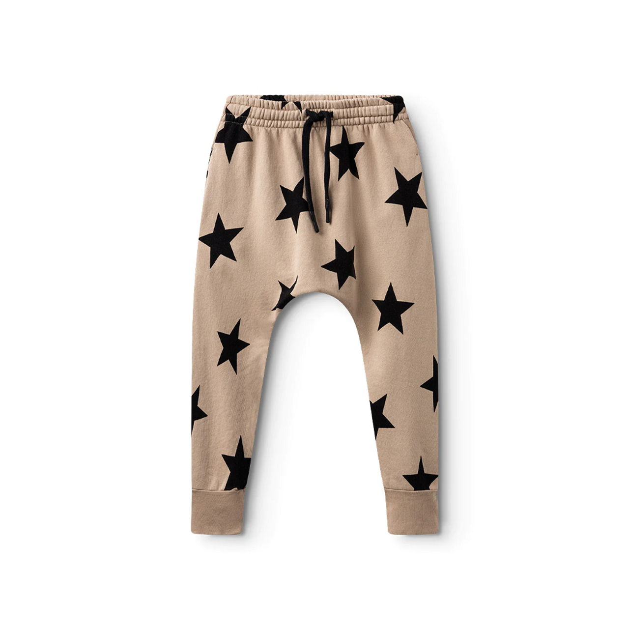 Nununu Star Baggy Pants - Coffee