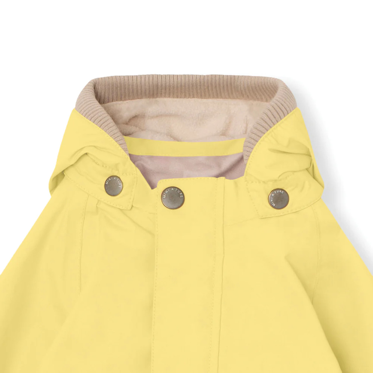 Mini A Ture Matwally Fleece Lined Spring Jacket. Grs 24SS Muted Lime