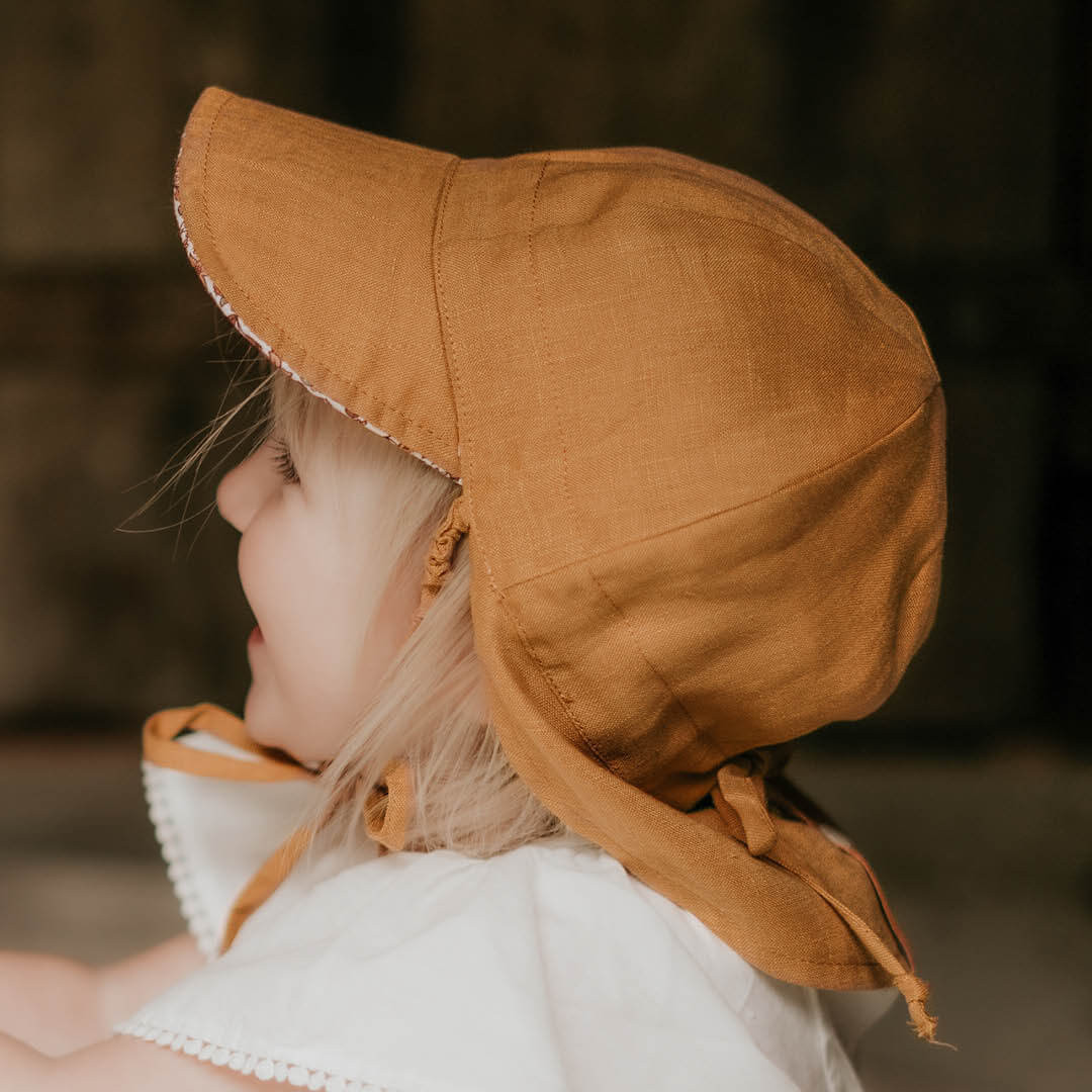 Bedhead Girls Reversible Panelled Bucket Sun Hat 24SS Marie Maize