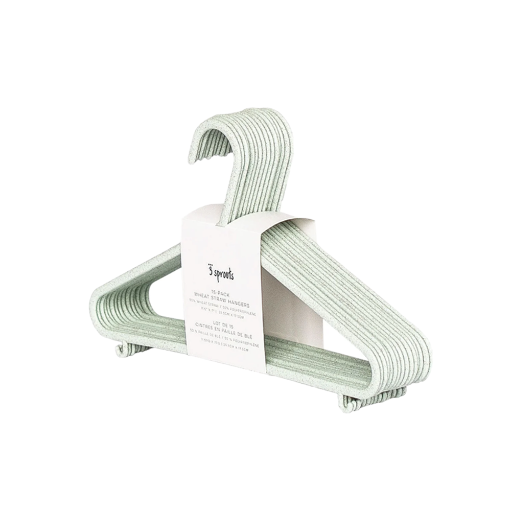 Sprouts Wheat Straw Hanger (Set of 15)