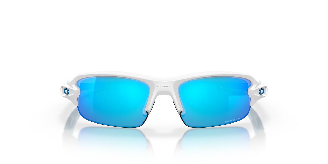 Oakley Flak XXS ポリッシュホワイト Flak® XXS (Youth Fit) Prizm Jade Lenses, Matte White Frame