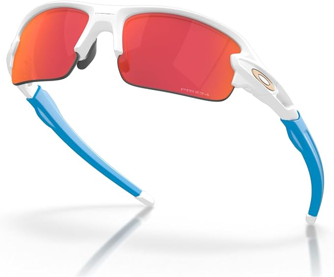 Oakley Flak XXS ポリッシュホワイト Oakley Flak Xxs Matte White W/ Prizm Field 58